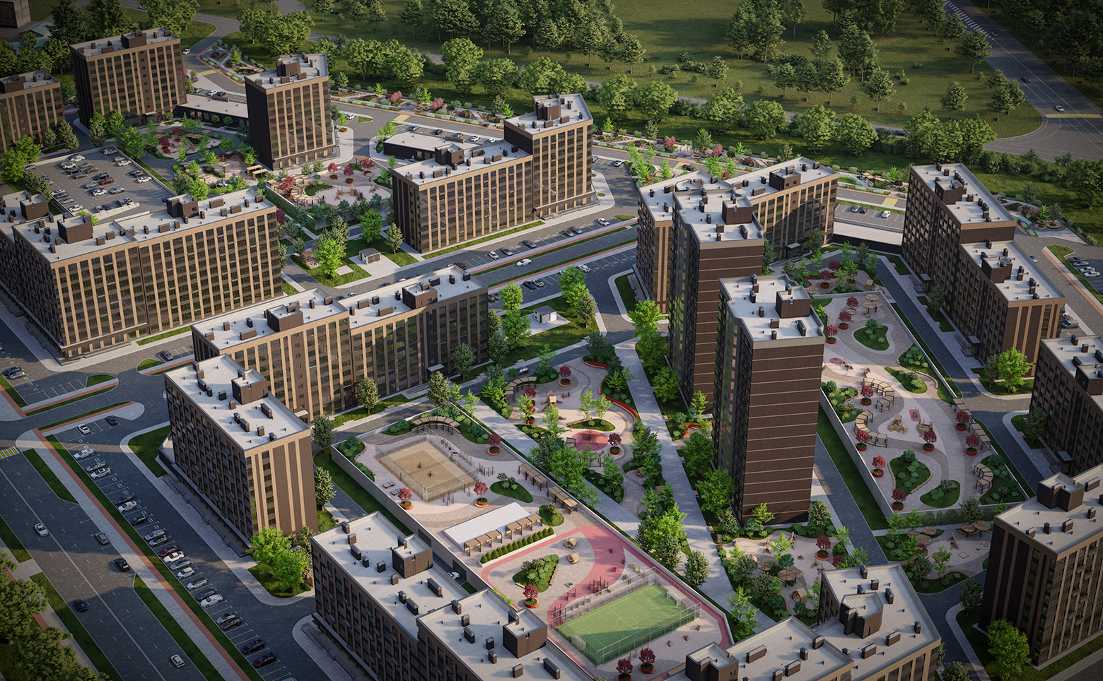 3-комн. квартира, 51.34 м² в ЖК Яблоневый — фото 4