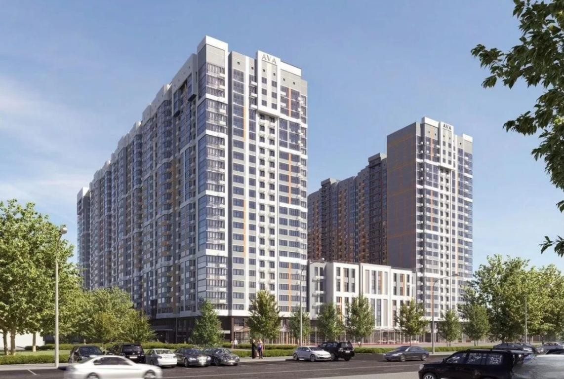 2-комн., 60.4 м², 3/25 этаж, жилой комплекс Ural
