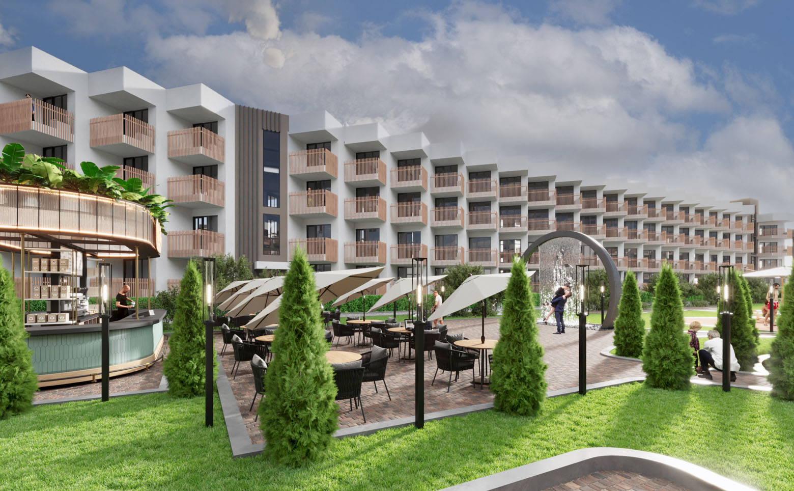 Студия квартира, 31.8 м² в ЖК Оазис Азова — фото 5