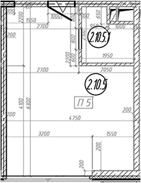 Студия, 28.5 м², 2/7 этаж, ЖК «МФЗ Сантерра»
