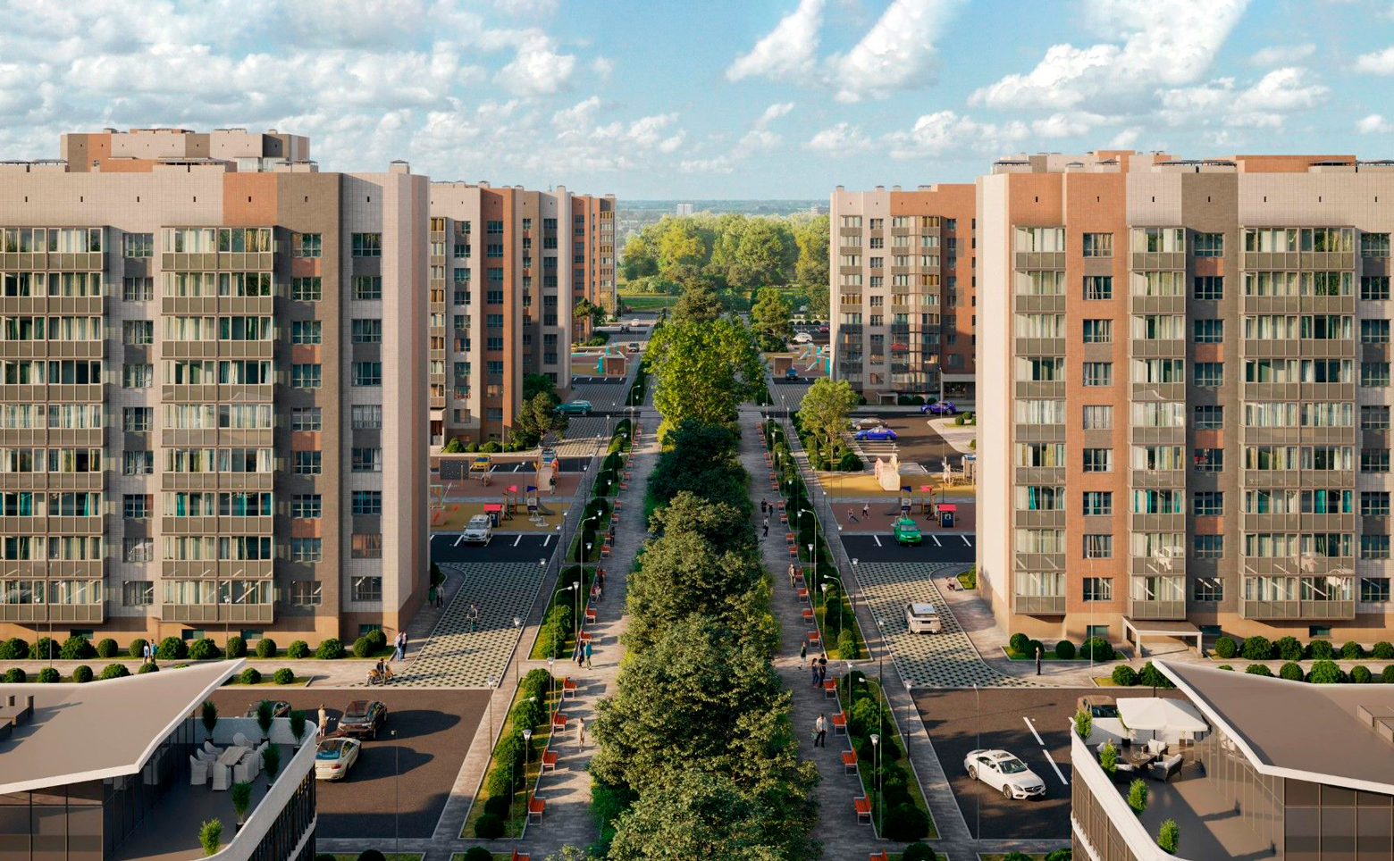 3-комн. квартира, 84.24 м² в ЖК Предгорье Лаго-Наки — фото 3