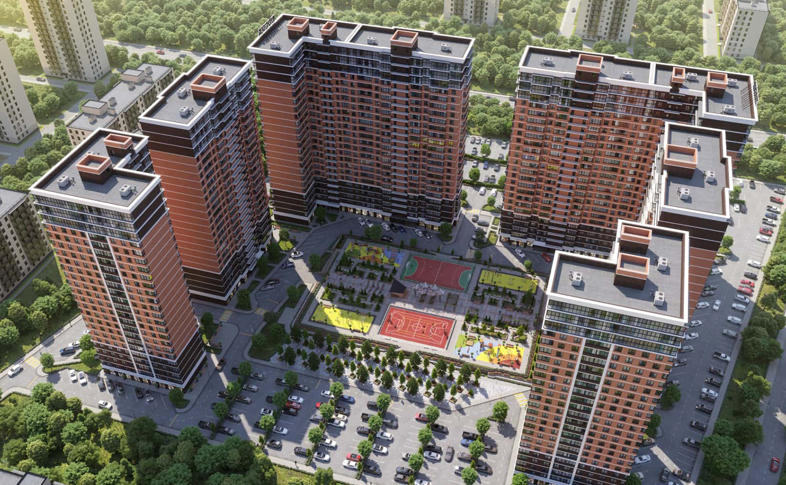 Студия квартира, 25.1 м² в ЖК Парк Победы — фото 5