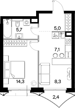 2-комн. 26 ПАРКВЬЮ