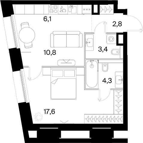 2-комн. 26 ПАРКВЬЮ