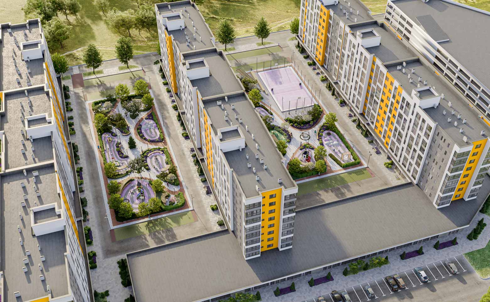 3-комн. квартира, 58.05 м² в ЖК Друзья — фото 3
