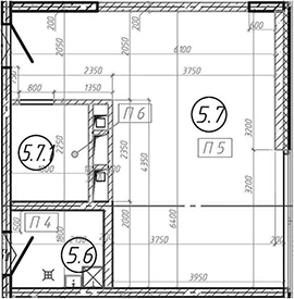 Студия, 33.5 м², 5/7 этаж, ЖК «МФЗ Сантерра»