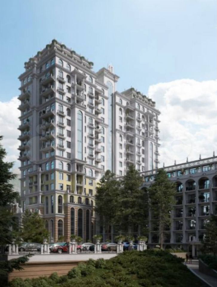 Студия, 49.5 м², 6/17 этаж, Сочи, мкр-н Светлана, Депутатская ул., 10Дк1 — фото 2