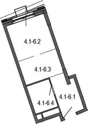 Студия, 24 м², 28/30 этаж, ЖК «Новые Смыслы»