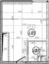 Студия, 25.8 м², 4/7 этаж, ЖК «МФЗ Сантерра»