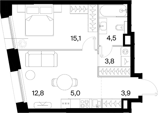 2-комн. 26 ПАРКВЬЮ