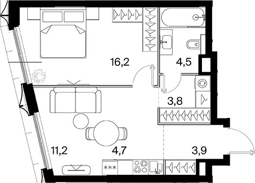 2-комн. 26 ПАРКВЬЮ