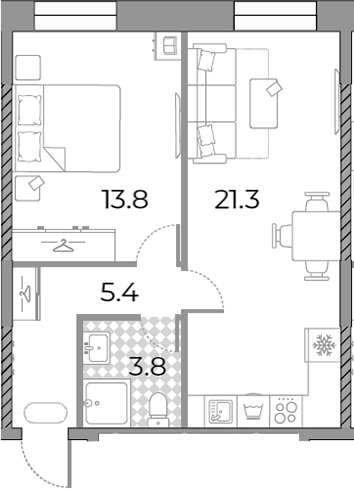 2-комн. ЗилАрт