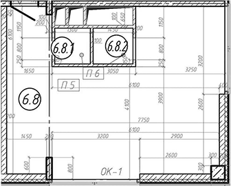 Студия, 45.2 м², 6/7 этаж, ЖК «МФЗ Сантерра»