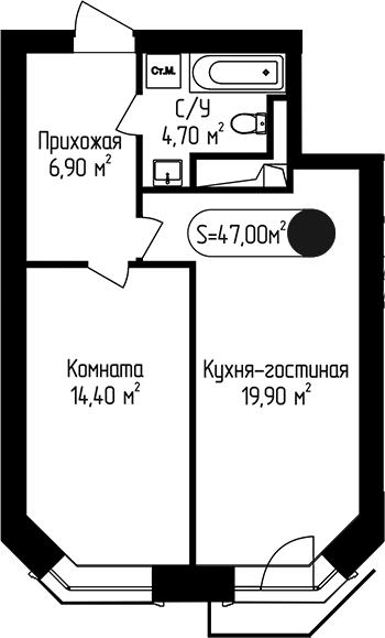 1-комн. Пение Птиц