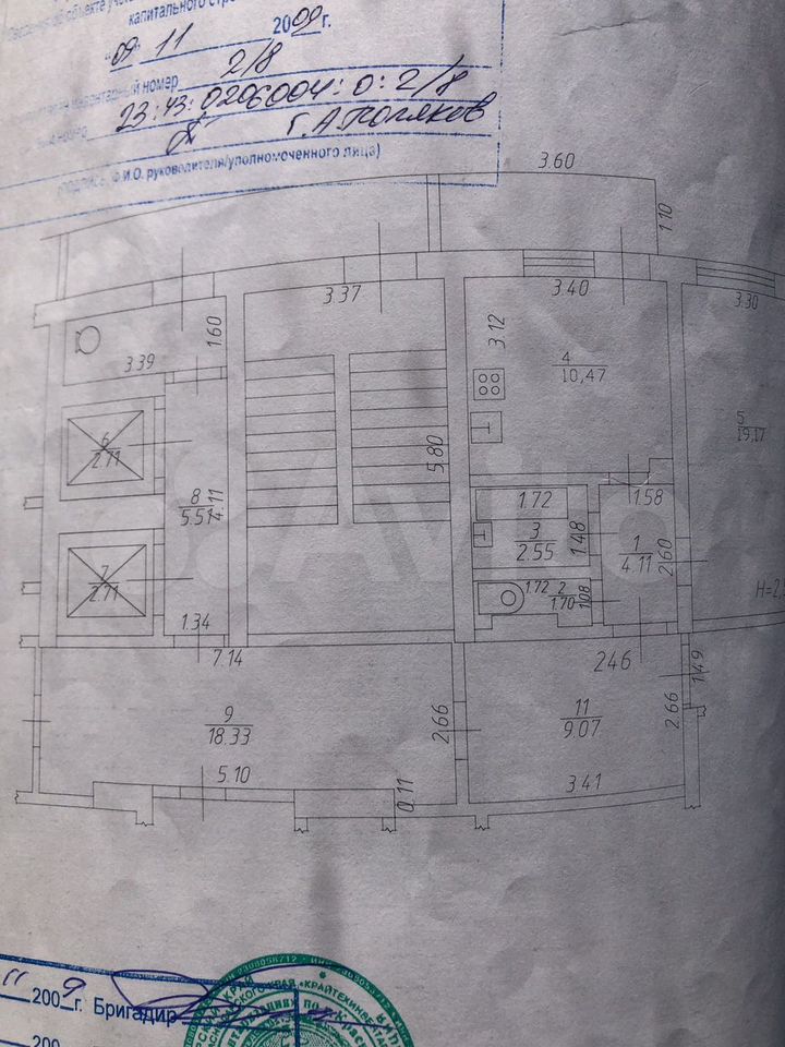 1-комн., 38 м², 9/11 этаж, г Краснодар, ул им. Думенко, д 10 — фото 5