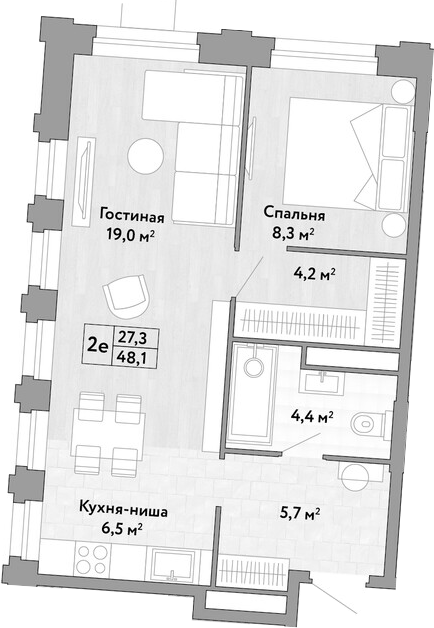 2-комн. Новые Смыслы