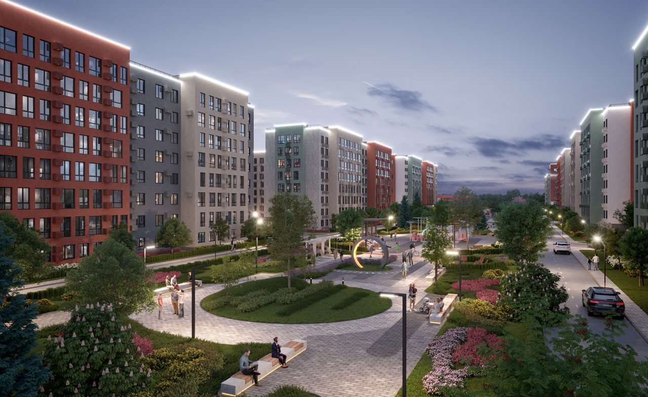 1-комн. квартира, 43.38 м² в ЖК Цветной бульвар — фото 3