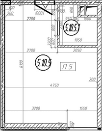 Студия, 28.2 м², 5/7 этаж, ЖК «МФЗ Сантерра»